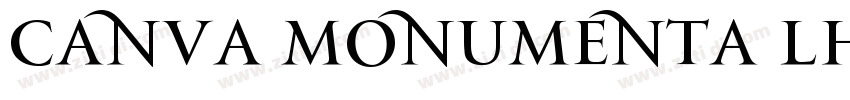 canva monumenta lHK字体转换